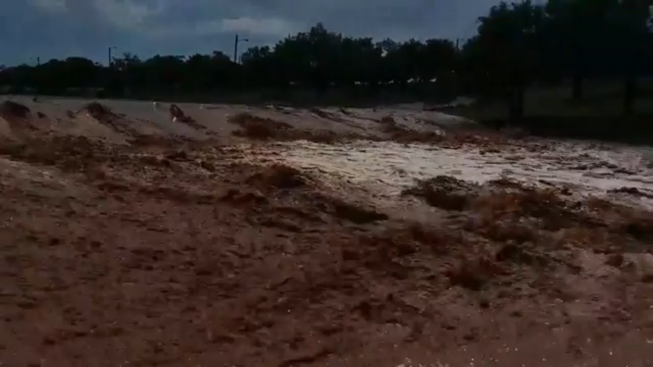 Flash flooding Ruddick Park Colorado City, Texas June 8th 2018. DIY Aquarium Driftwood. YouTube