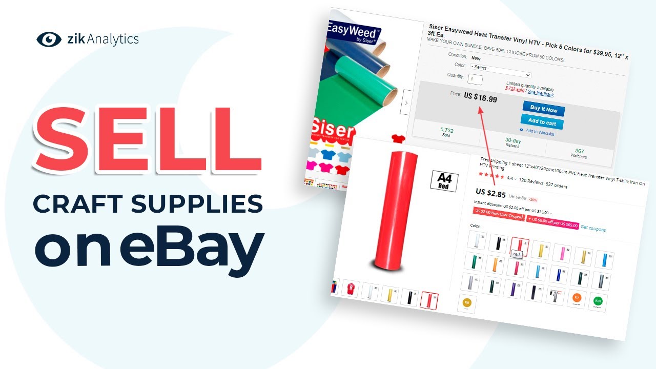 Selling Craft Supplies Online? This Craft Item Sells Well on eBay