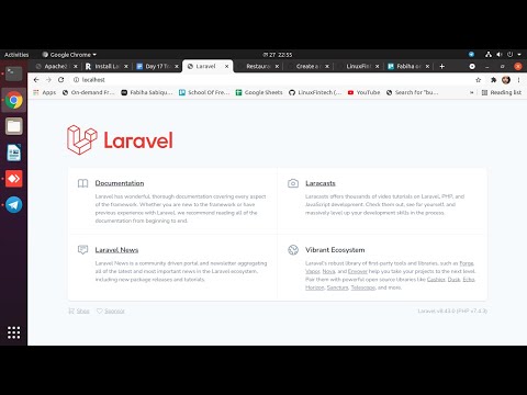 Laravel App Development Service On Linux