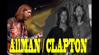 Eric Clapton Lalya with Duane Allman & the grave of Elisabeth Reed