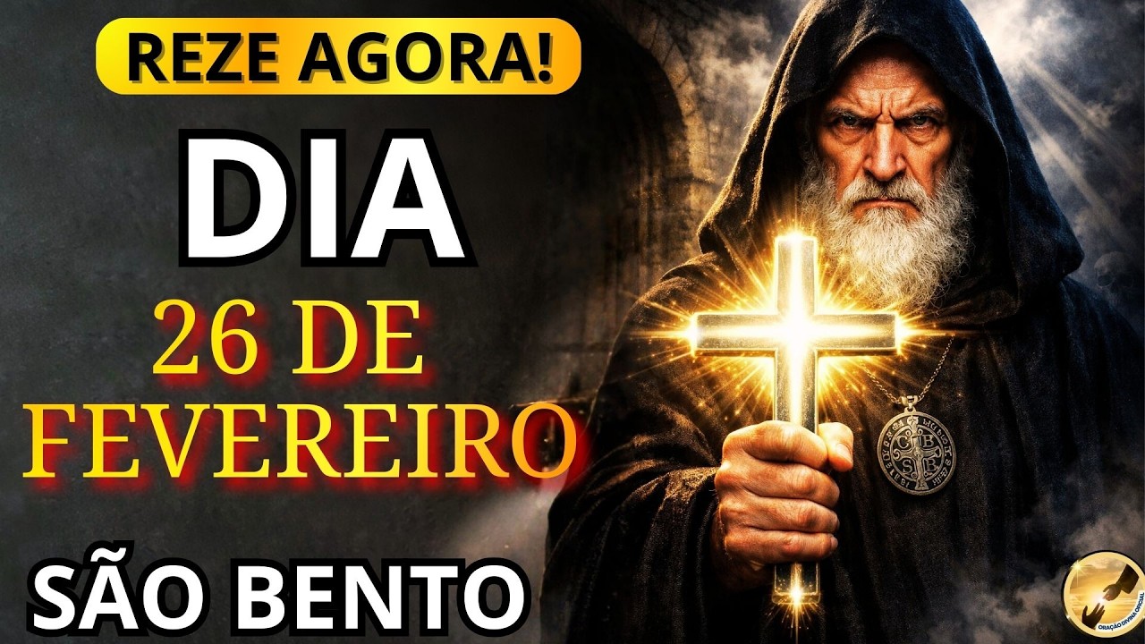 🙏Oração de São Bento🙌Limpe Sua Casa de Todo Inimigo! Reze Agora com São Bento!