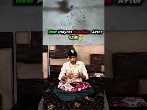 New Players Reaction After 1vs4 😎🔥 #shortsfeed