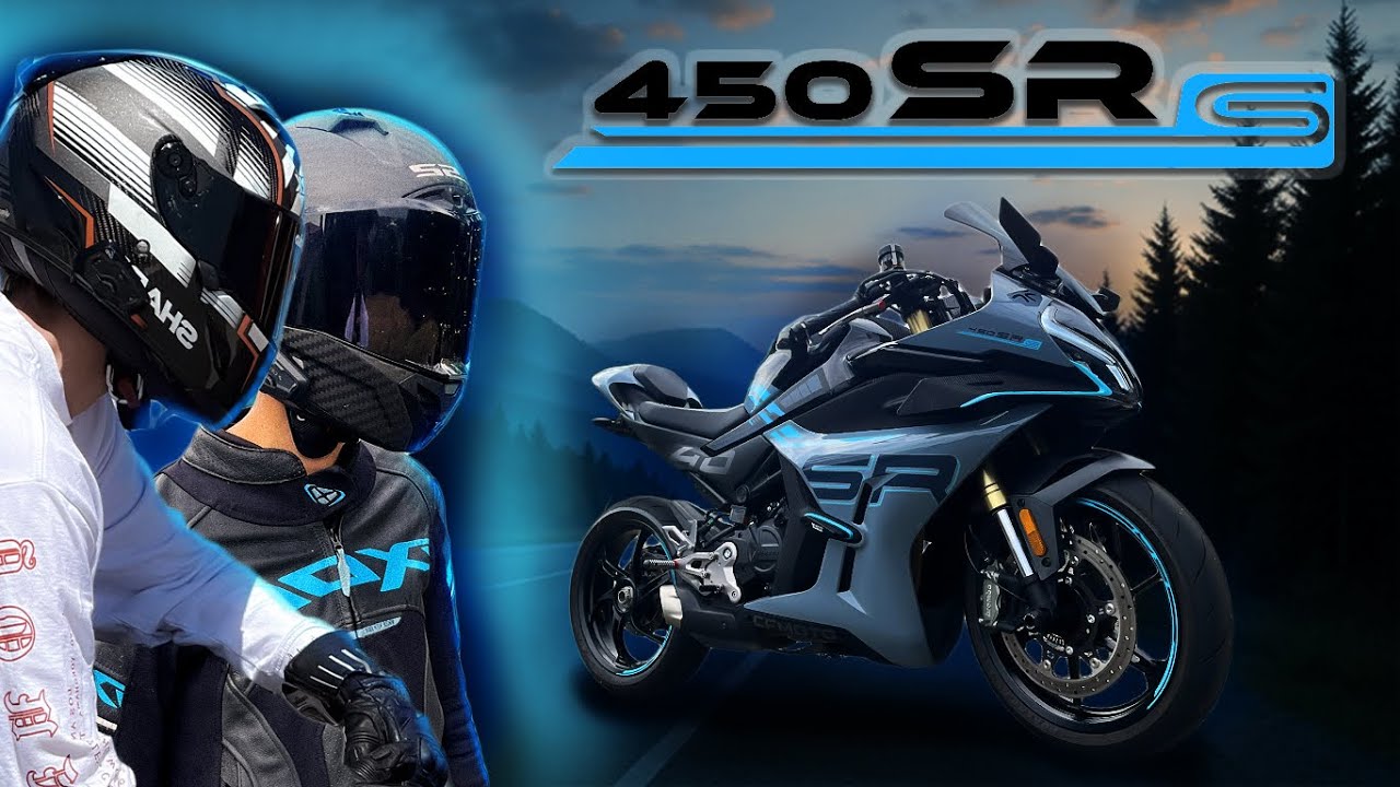 🏍️ ESSAI 450 SR-S CF-Moto 😎 - Meilleure que la Aprilia ?