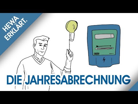 HEWA erklärt: Die Jahresverbrauchsabrechnung