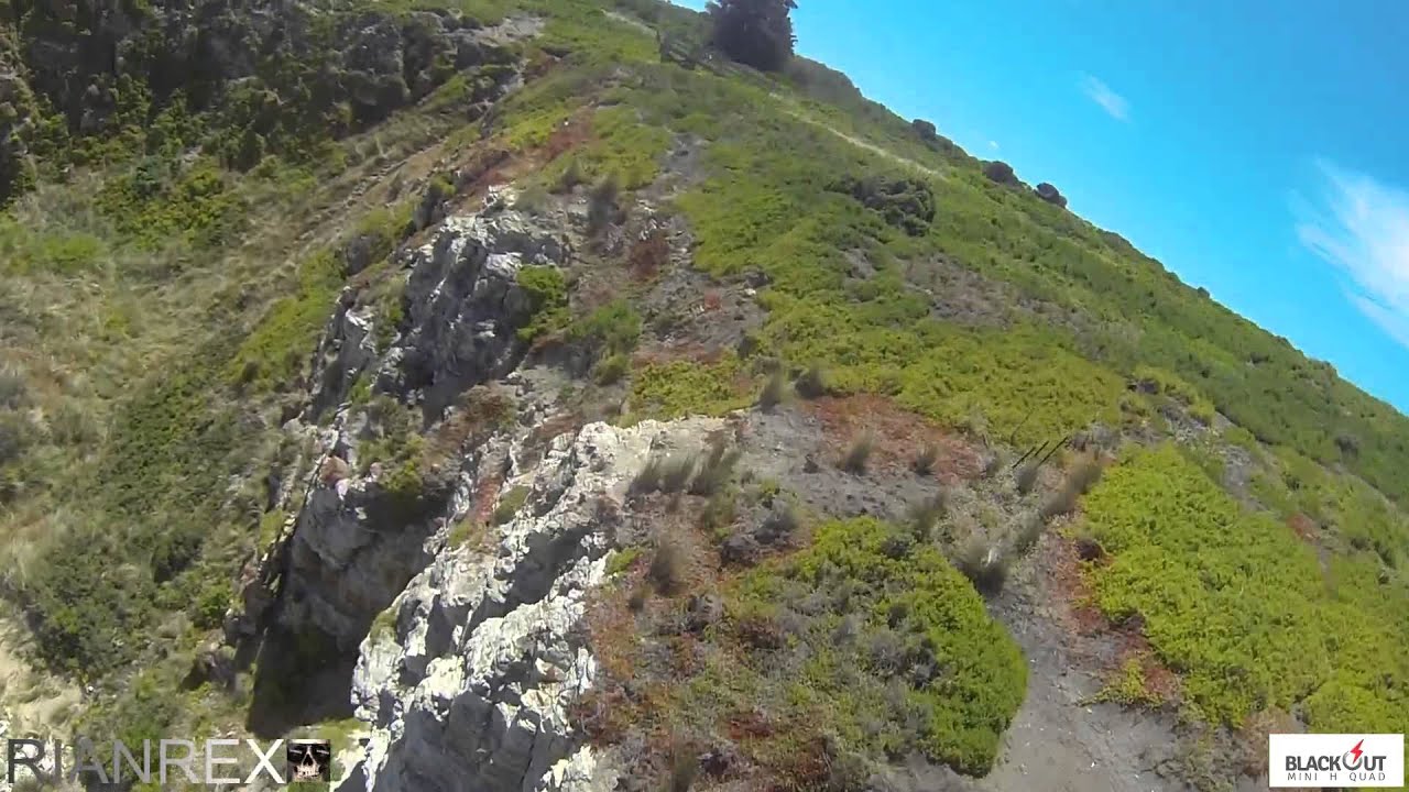 FPV Cliff diving my Blackout miniH quadcopter YouTube
