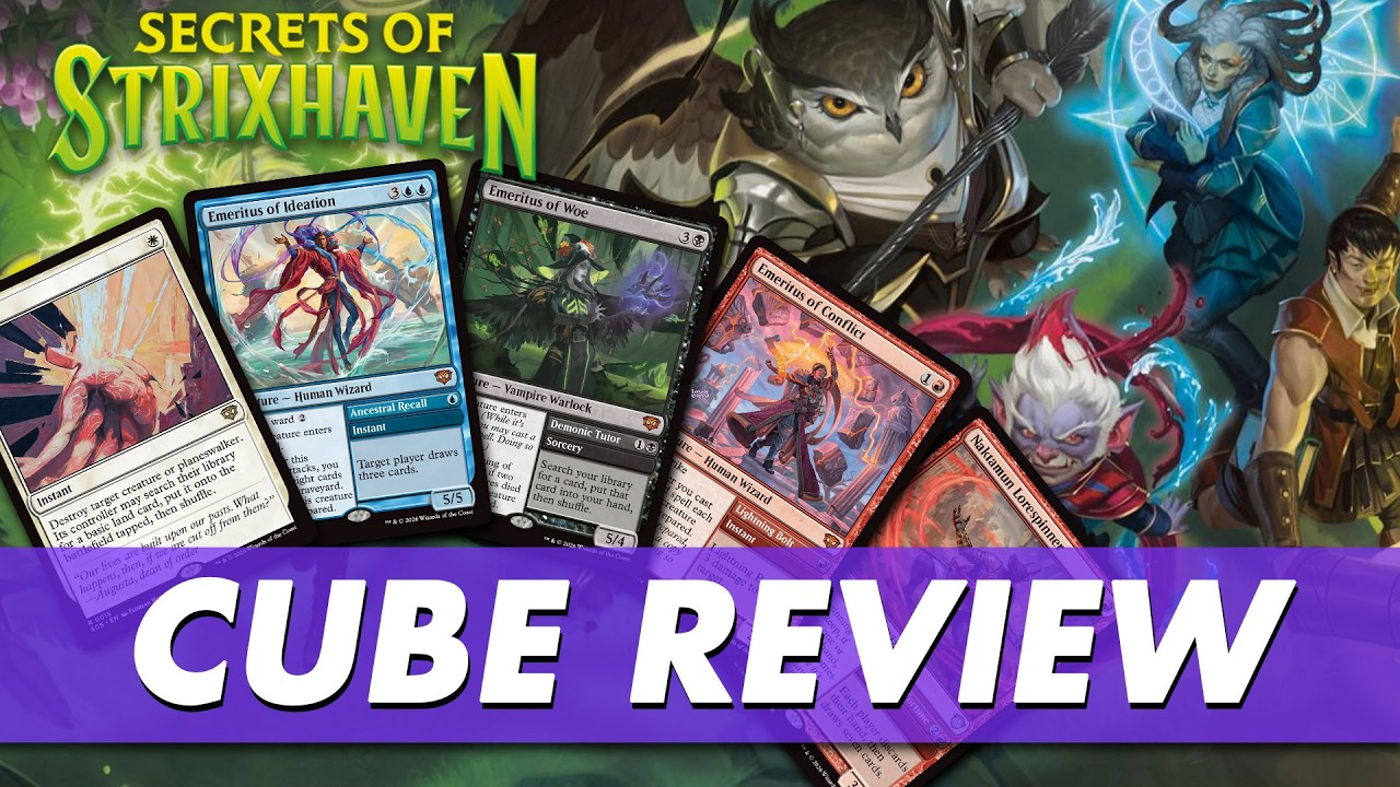 Secrets of Strixhaven - Cube Set Review Part One | Powerful Nothing | Episode 89
