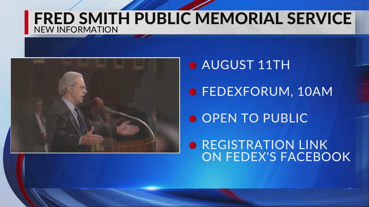 FedEx to hold public memorial for Fred Smith - YouTube