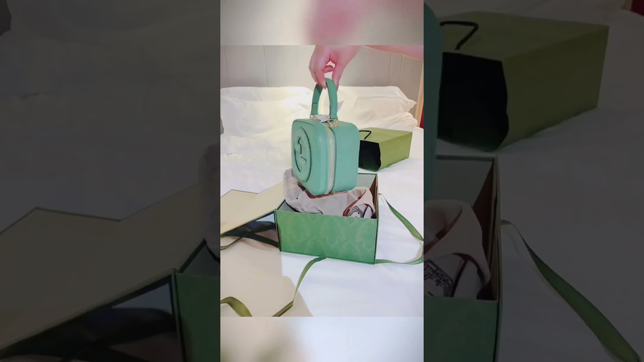 unboxing my new Gucci Blondie Bag😍Daily share unboxing video, follow to me