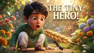The Tiny Ant Taught Him a BIG Lesson! 🐜 | Never Give Up | Kids Moral Story
