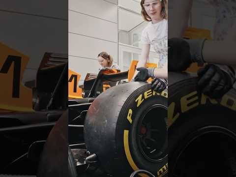 The pit-stop challenge vs our McLaren 60 Scholars! ⏱️⚙️ How quick could you do it? @Google