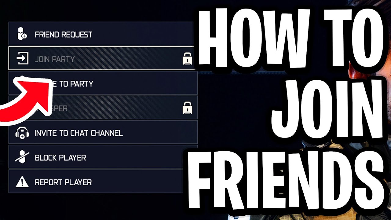 Cod Friendship How to Join Friends Game or Party in COD Black Ops 7 - Full Guide - YouTube