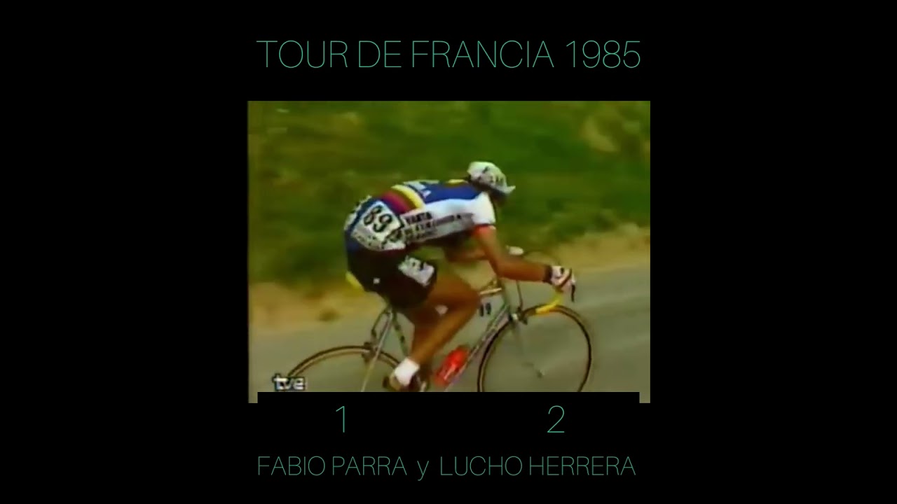 Viajemos en el tiempo una Etapa espectacular donde FABIO PARRA quedó en 1ero y LUCHO HERRERA en 2do