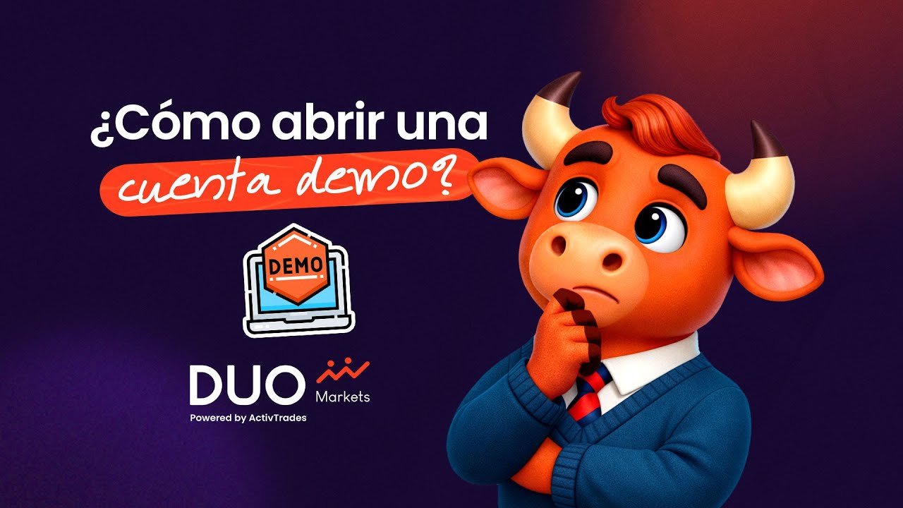 ¿Cómo abrir una cuenta demo en DUO Markets? - YouTube
