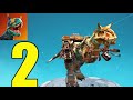 Dino Squad: TPS Dinosaur Shooter - Gameplay Walkthrough Part 2 (iOS, Android)