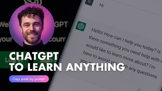 ChatGPT to learn anything. by Ruben Hassid 2,411 views 7 months ago 9 minutes, 46 seconds