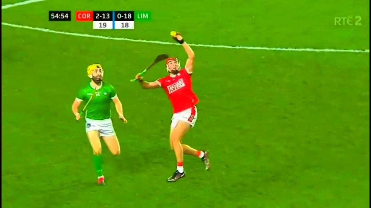 Cork Leader Ciarán Joyce Scores A Fantastic Point Cork v Limerick