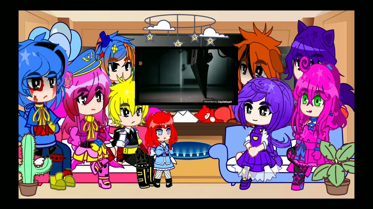 Poppy playtime react to The prototype || MY AU || Gacha club ||