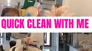 TEN MINUTE QUICK CLEAN WITH ME SPEED CLEANING //CLEANING MOTIVATION// QUICK KITCHEN CLEAN WITH ME