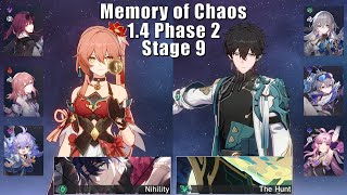 E0 Guinaifen & E6 Dan Heng | 1.4 Memory of Chaos 9 | Honkai: Star Rail