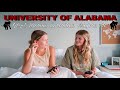 UNIVERSITY OF ALABAMA Q&A | Sorority Recruitment, Best vs Worst Dorms, Game Days, Parties & More!