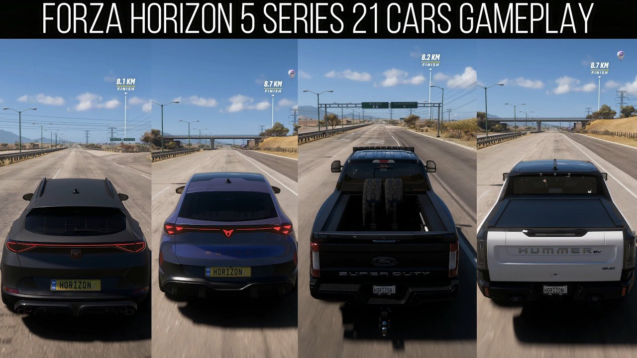 FORZA HORIZON 5 SERIES 21 ALL CARS GAMEPLAY + TOP SPEED TEST