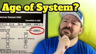 How to find out how old an HVAC system is