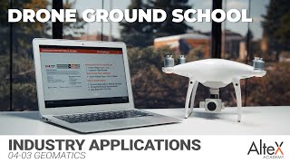 Drone Applications || 04-03 Geomatics Drone Applications || 04-03 Geomatics