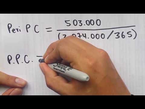 Como calcular el Periodo promedio de cobro (calcular e interpretar)