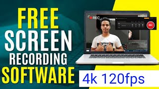 Best Free Screen Recorder, 4k & 120FPS Quality Screen Recording Software