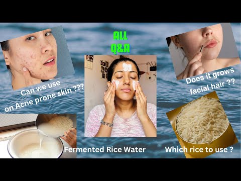 How to make Fermented Rice Toner || Full details with all your Q&A #fermentedricewater