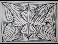 Awesome 3D Shading | Abstract Line Illusion | Daily Art Therapy.  Day 21