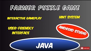 Farmer Puzzle Game Using Java - Shazar Naeem