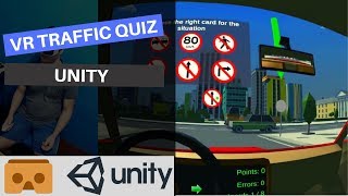 Unity VR Traffic Quiz screenshot 4