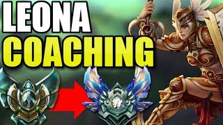 HOW TO REACH DIAMOND AS LEONA || Leona Coaching