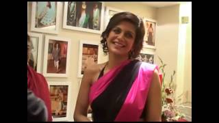 Mandira Bedi In Pink Saree At Masaba Gupta Store Launch Bolly2Box