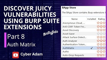 Discover Juicy vulnerabilities using Burp Suite extensions - Auth Matrix - Part 8