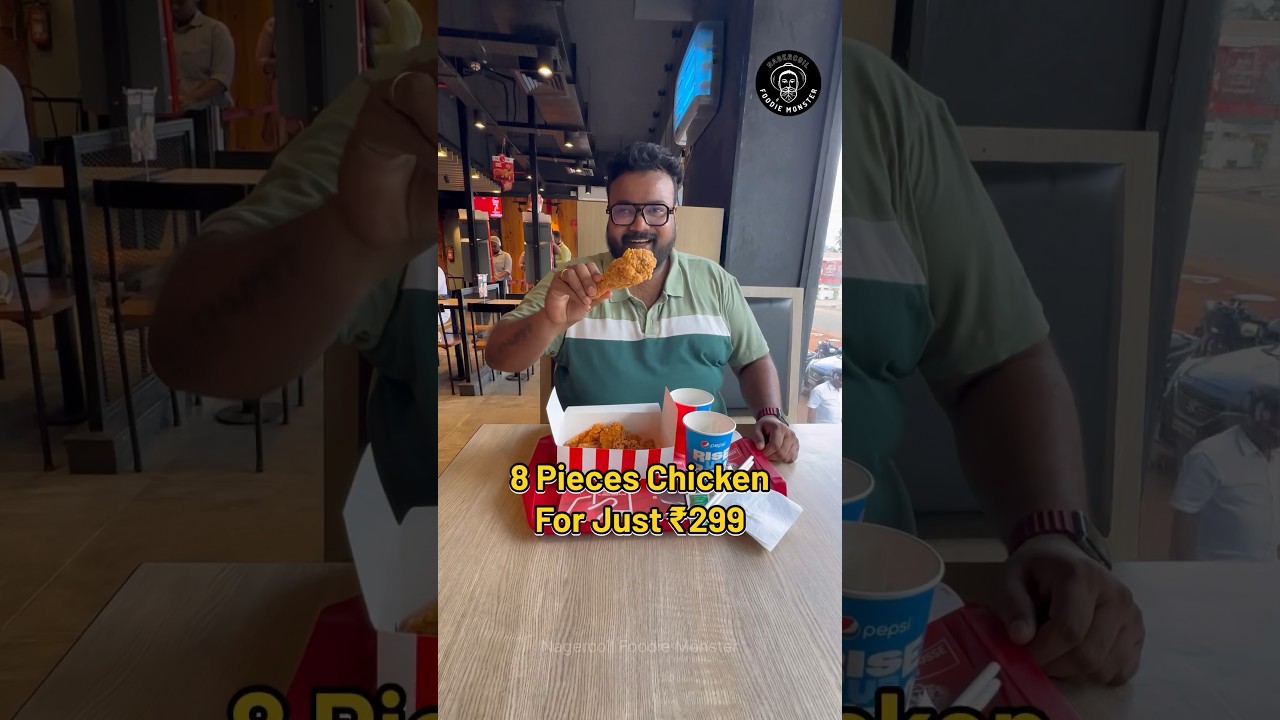 💥 KFC new offers 🔥 11 pieces chicken for just ₹499 & 8 pieces chicken for just ₹299 