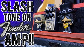 Slash Guitar Tone On A Fender Amp  Friedman Smallbox Pedal