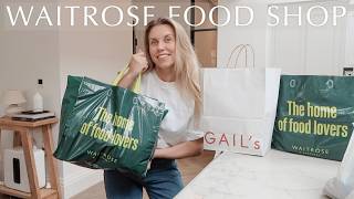 A SOLO SATURDAY | Waitrose Food Haul, Charity Shopping Weekend Daily Vlog
