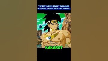 The Devs never really explained why Broly keeps shouting Kakarot! #sparkingzero #crashout #knockout