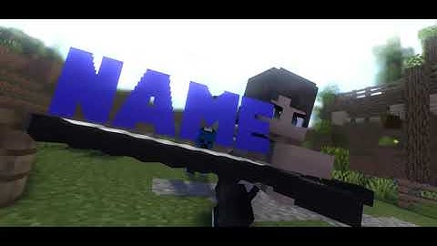 #65 Minecraft Intro ~ Template ~ Mine imator + Panzoid)
