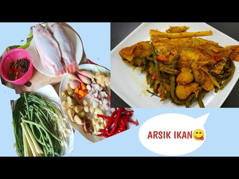 ARSIK IKAN ciri Khas masakan orang batak #khususnya orang medan# 