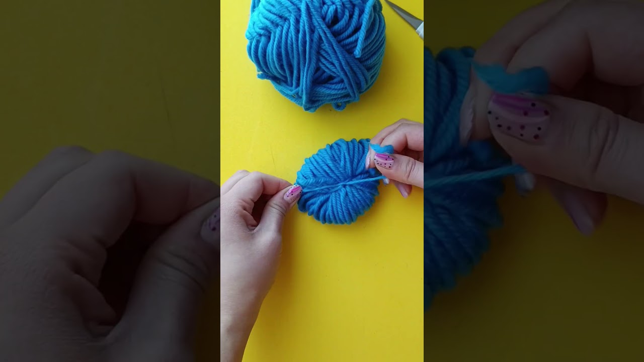 Cómo hacer un Pompón de Stitch 