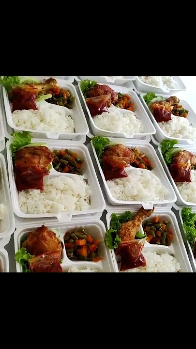 Nasi kotak Styrofoam by intan catering, harga mulai 15k, more info cek website intancatering.co.id