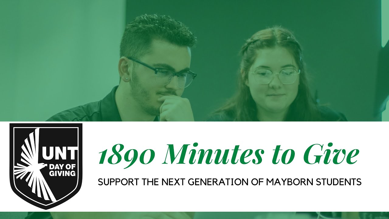 Mayborn UNT Giving Day 2023