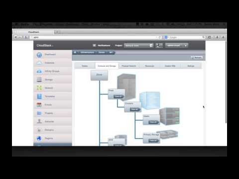 Cloudstack Portal Navigation Introduction
