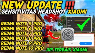 Sensitivitas Headshot Xiaomi Terbaru | Sensitivitas Terbaik Redmi Note 5,6,7,8,9,10 Pro - Free Fire