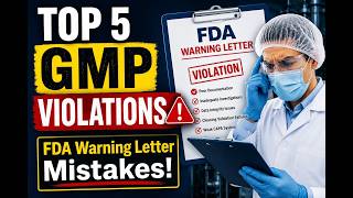 🚨 Top 5 GMP Violations Every Pharma Professional Must Know!