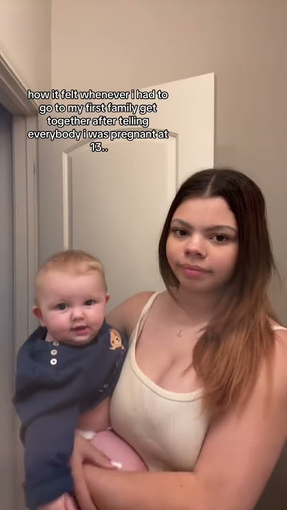 awkward #teenmom #youngsahm #youngmom #teenlife #baby #youngbaby #momtok #girlmom