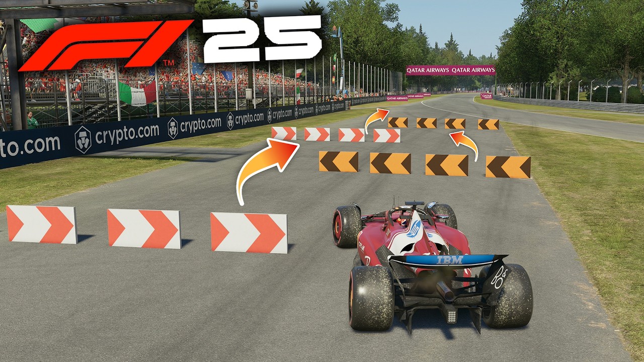 Is the Monza run-off ACTUALLY possible? F1 25